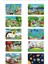 Ahşap Puzzle 24 Parçalı 10 Lu Set 1