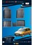 Renault Clio 2 1998-2005 Için 5,5d Carbon Style Havuzlu Paspas - Tpe Malzeme 1