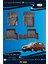 Kia Rio Hb 2005-2011 Için 5,5d Carbon Style Havuzlu Paspas - Tpe Malzeme 1