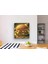 Hamburger Retro Kanvas Tablo 90 x 90 cm 5