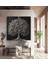 2li Eskitme Krom Ağaç Kanvas Tablo 60 x 120 cm x 2 4
