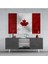 Kanada Bayrağı Cam Tablo 4