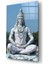 Meditasyonda Shiva Cam Tablo 1