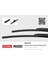 Silecek Süpürgesi 550/550MM Muz Tipi A4 03-04 Cabrıloet 04-07 Mercedes C-Class 03-07 Mercedes Clk 1