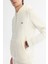 Erkek Ekru Kapüşonlu Baskılı Elastan Sweatshirt A42y1262 2