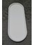 Beton Oval Sunumluk, Dekoratif Oval Tepsi, Saksı Altlığı 1