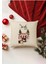 Yılbaşı Temalı Kırlent Kılıfı / Noel - Christmas Cushion Cover (Çift Taraflı Baskılı-Gizli Fermuar) 1