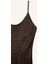 Slim Fit Dar Kesim Leopar Desenli Viskon Askılı Maxi Abiye Elbise E2978AX24WN 2