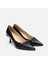 01AYH298040A100 HAKIKI Deri Siyah Kadın Stiletto 2