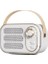 Jingyi Retro Kablosuz Bluetooth Hoparlör Retro Dekor Sevimli Eski Mutfak Masası Yatak Odası Ofis Ios (Yurt Dışından) 1
