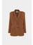 Premium Oversize Çift Düğme Blazer Kadın Süet Ceket 1