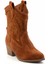 Taba Süet Kadın Bot & Bootie K02586888902 3