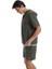 Erkek Sweatshirt 70535 - Haki 5