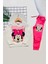 Kız Çocuk Minnie Baskılı Kapüşonlu Pembe Alt Üst Takım 1