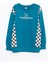 Lcw Kids Turkuaz Bisiklet Yaka Baskılı Uzun Kollu Erkek Çocuk Sweatshirt 1