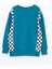 Lcw Kids Turkuaz Bisiklet Yaka Baskılı Uzun Kollu Erkek Çocuk Sweatshirt 2