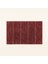 Punjab Çift Taraflı Pamuklu Banyo Paspası 60 x 90 cm Vişne 1