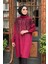 Triko Tunik 36012 Bordo 3