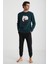 Lazy Nakışlı Erkek Pijama Sweatshirt 1