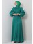 Biray Tesettür Elbise Yeşil 1