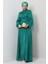 Biray Tesettür Elbise Yeşil 4