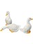 3x Dekor Heykelleri Minyatür Dekorasyonları Ördek Figürleri (Yurt Dışından) 3