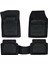 Steel - Seat Ibiza ile Uyumlu Paspas Seti, Siyah 1