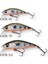 3D Sticklebait Twitch 4.5cm 4 gr Sahte Balık Ayu Green Silver 3