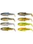 Craft Cannibal Paddletail 8.5 cm 7 gr Sahte Balık Olive Silver Smolt 1