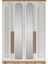 Ücretsiz Montaj -% 100 MDF Flora 4 Kapaklı Aynalı Gardırop - MDF Dolap - Elbise Dolabı 3
