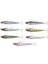 3D Jig Minnow 5 gr 4,6 cm Sahte Balık Bone White Glow 1