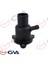Termostat Yuvası Flanşı Clıo-Kangoo-Megane-Dacıa Logan 1.4-1.6 K4J-K4M Plastik / Borulu 1