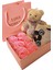 Türkstore Kutuda Teddy Anahtarlık ve Kedili Çorap 2