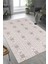Troya Yumuşak Konforlu Halı Beyaz Gri J0090 1