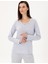Kadın Mavi Pijama Takımı 50311319-VR036 3