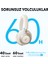 Soundcore Space One Pro Katlanabilir Kulak Üstü Bluetooth Kulaklık - 4 Aşamalı Gürültü Engelleme - Krem - A3062 2