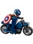 Marvel - 291 Captain America ve Motoru Orijinal Minifigürler 2