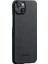Apple iPhone 15 Plus Kılıf Magsafe Uyumlu 600D Aramid Ultra-Slim Classic Black-Grey Twill Siyah-Gri 1
