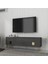 RETROLP4DH Tv Sehpası Antrasit Altın 2
