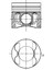 Pıston Segman 0.50 83.50MM Mercedes OM651 W204 C218 W212 W166 W221 W639 B906 1