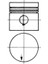 Pıston Segman Std 87.00MM Mercedes M115 W110 W115 W123 1