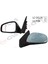 Dış Dikiz Aynası Sol Megane-Fluence 08 Elektrikli Isıtmalı Sinyalli Katlanır Sensörlü Isıtmalı Astarlı Asferik 11 Fiş VM-6138EBSAL 1