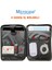Huawei Matepad 12X 12 Inch Tabletler Için Omuz Askılı El Tutacaklı Universal Sleeve Taşıma Çantası AL4346 Lacivert Krem Gri 5
