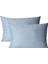 Mavi (2 Adet) Cotton (Pamuk) (50X70 cm ) Yastık Kılıfı Pillow Case 1