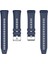 Huawei Watch Gt 5 Pro 46MM Kordon Metal Tokalı Klasik Silikon Strap Kayış KRD130 Lacivert 1