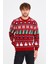 Christmas Kırmızı Noel Triko Kazak 2