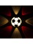 PM-24456 Gün Işığı - Kırmızı Futbol Topu Dekoratif LED Duvar Aplik 3