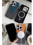 iPhone 16 Pro Uyumlu Craft Serisi Deri Karbon ve Kumaş Tasarımlı Lüks Premium Telefon Kılıfı 6