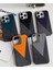 iPhone 16 Pro Uyumlu Craft Serisi Deri Karbon ve Kumaş Tasarımlı Lüks Premium Telefon Kılıfı 8