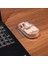 SM-BT29 Glassy Rose Gold Transparan 2in1 Bluetooth ve 2.4ghz Kablosuz Mouse 6